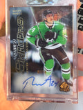 ROOPE HINTZ Auto, UD Clear Cut 2024-25 'Power Skaters' insert #1 of /10! Ultra rare!