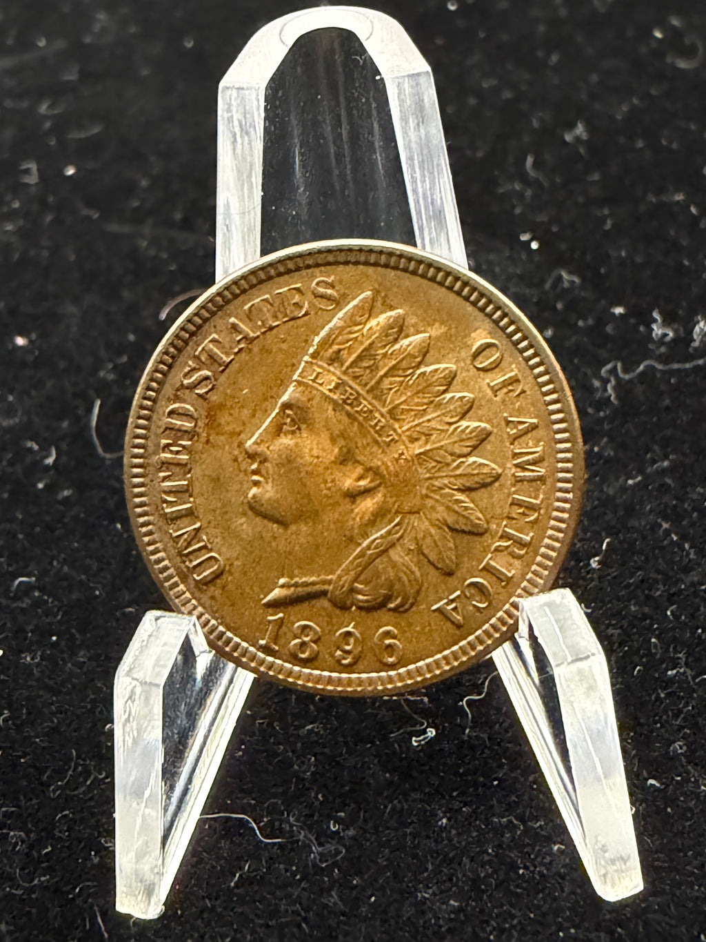 1896 UNC Indian Head Cent 1c